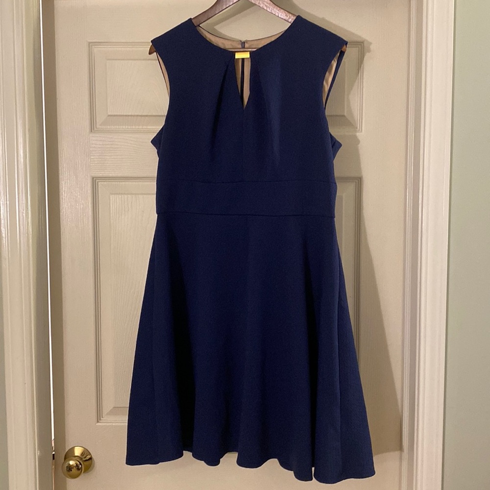 Blue A-Line Dress Women’s Dress - Size 18